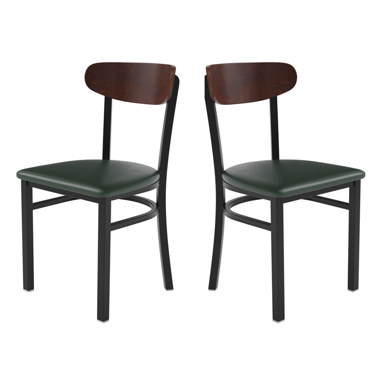 Steel frame dining discount chairs